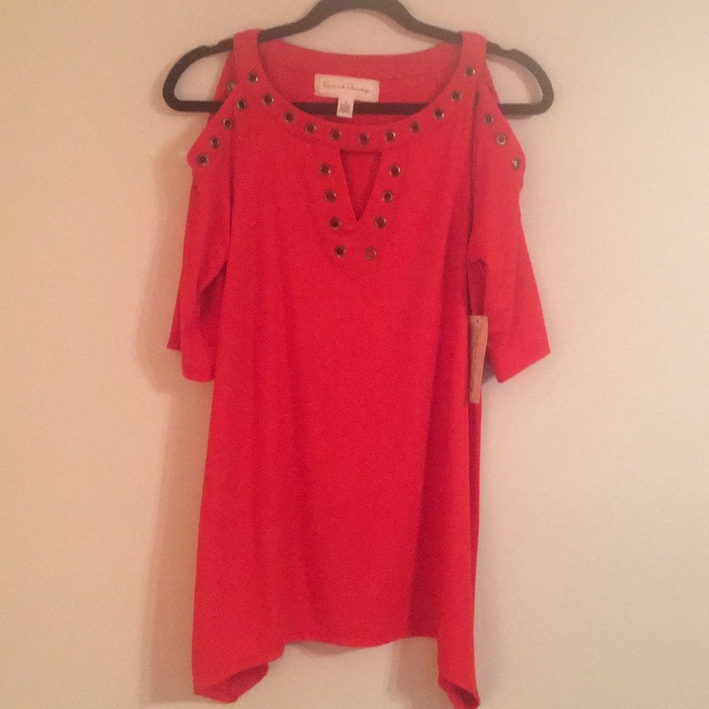 French Laundry cold shoulder tunic, S.